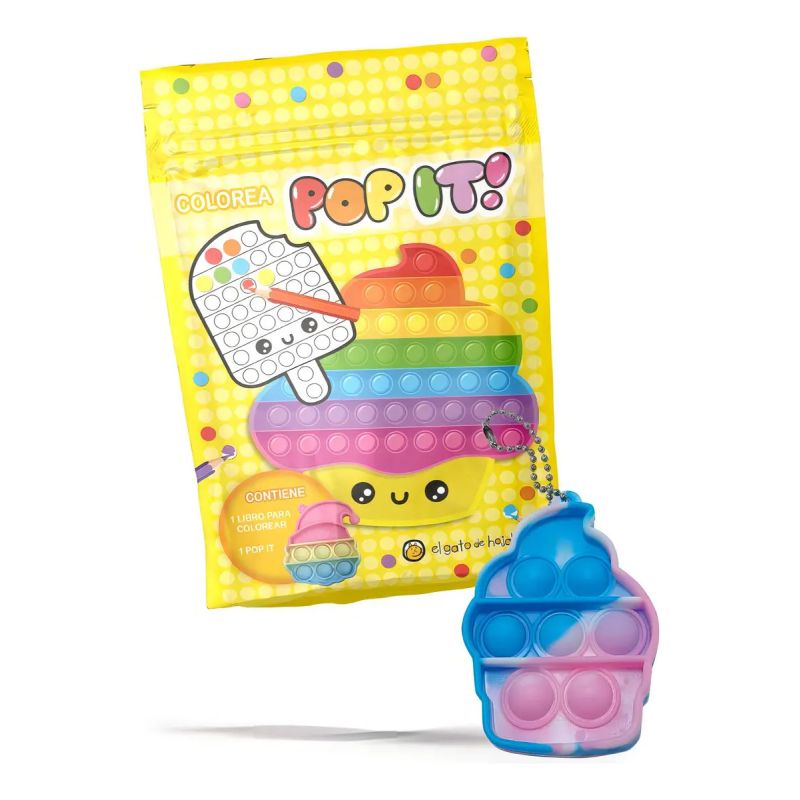 CUPCAKE - POP IT SORPRESA (Nuevo)