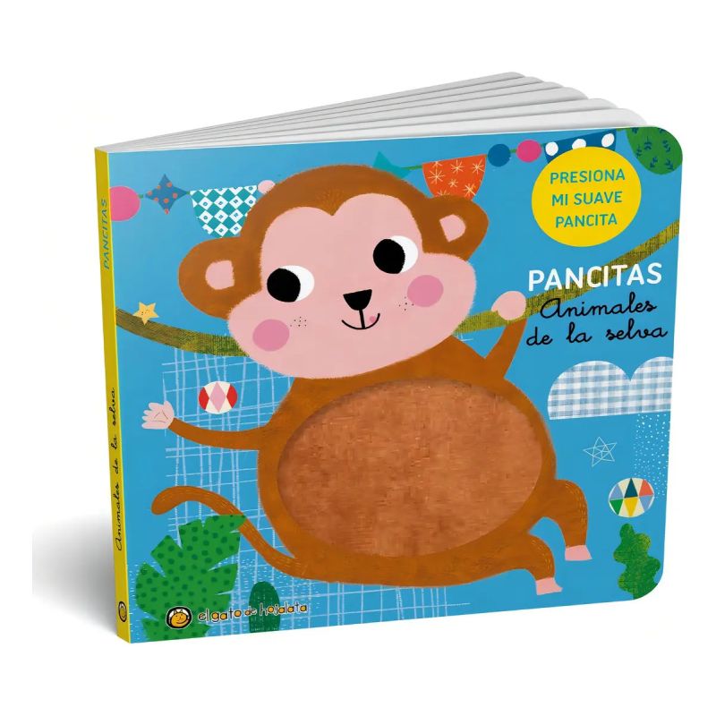 ANIMALES DE LA SELVA - PANCITAS (CARTONE)