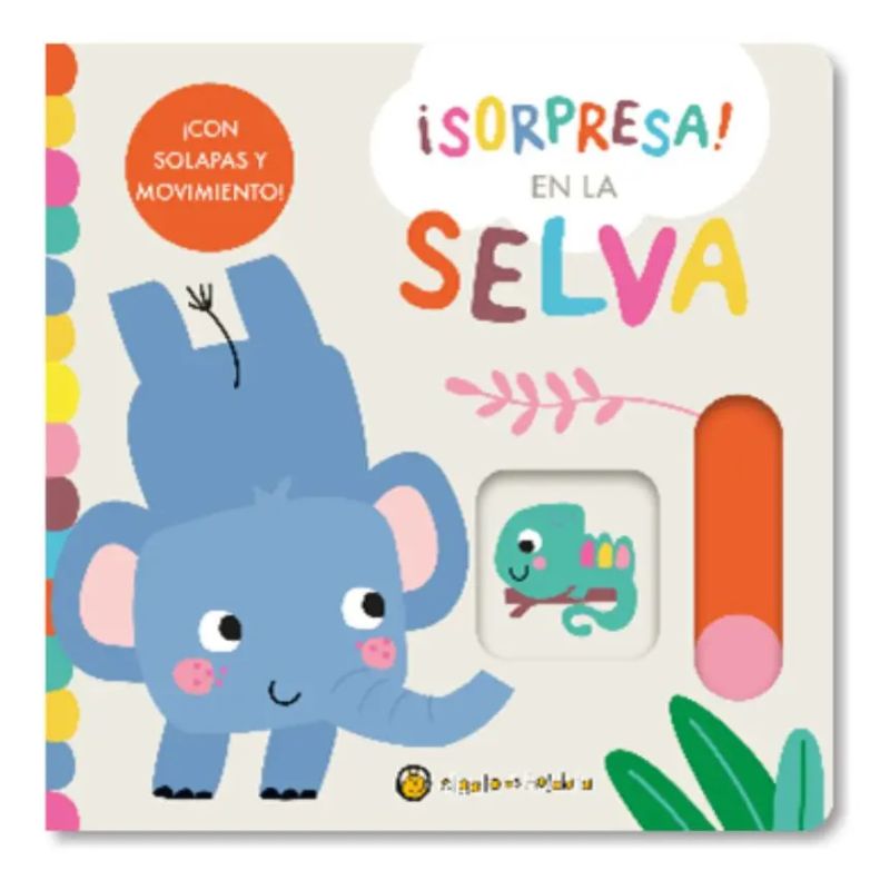 SORPRESA! EN LA SELVA - LIBRO SORPRESA - CARTONE (Nuevo)