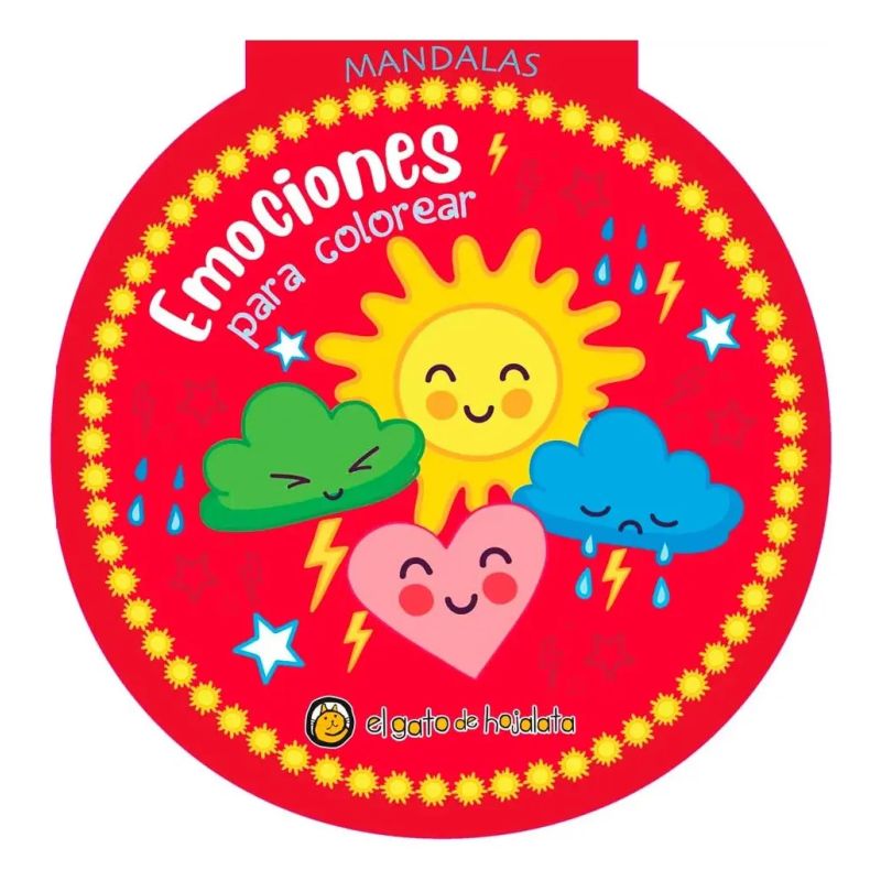 EMOCIONES PARA COLOREAR - MANDALAS PARA NIÑOS (Nuevo)
