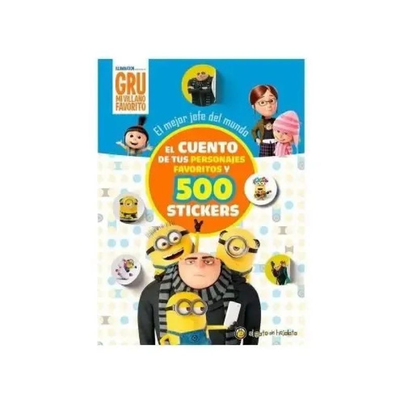 MEJOR JEFE DEL MUNDO, EL - MI VILLANO FAVORITO - 500 STICKERS (Nuevo) - Miniatura 2