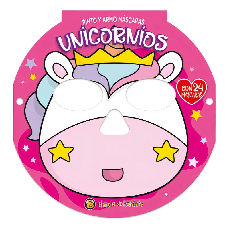 UNICORNIOS - PINTO Y ARMO MASCARAS (Nuevo)