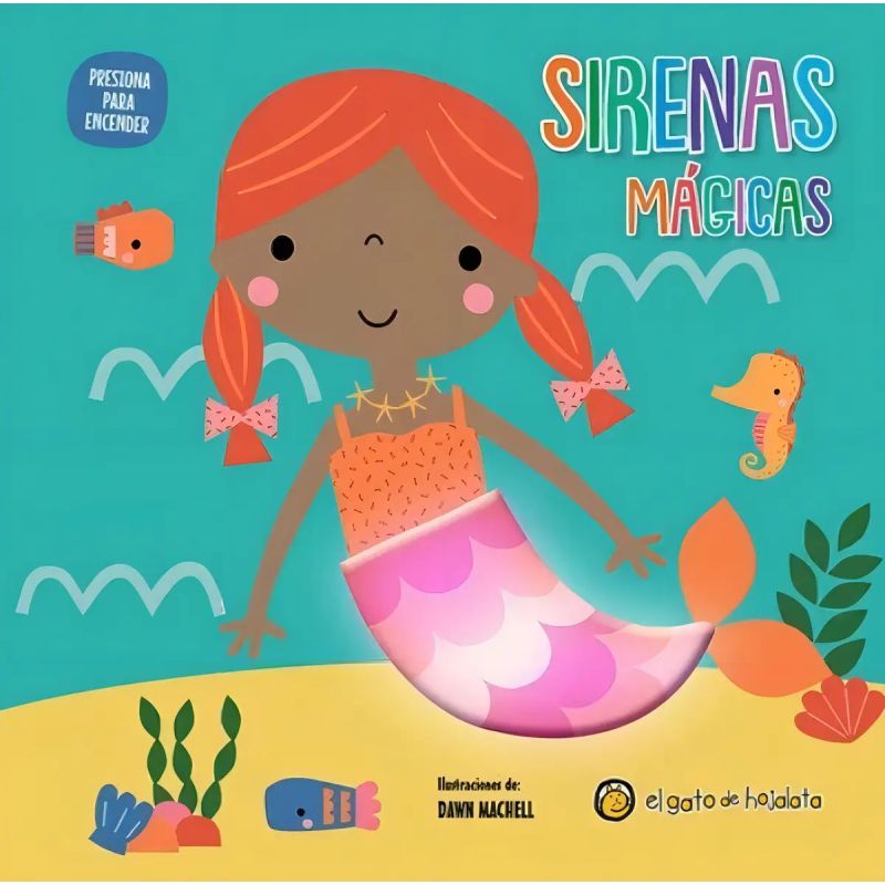 SIRENAS MAGICAS - LUCES MAGICAS - CARTONE (Nuevo)