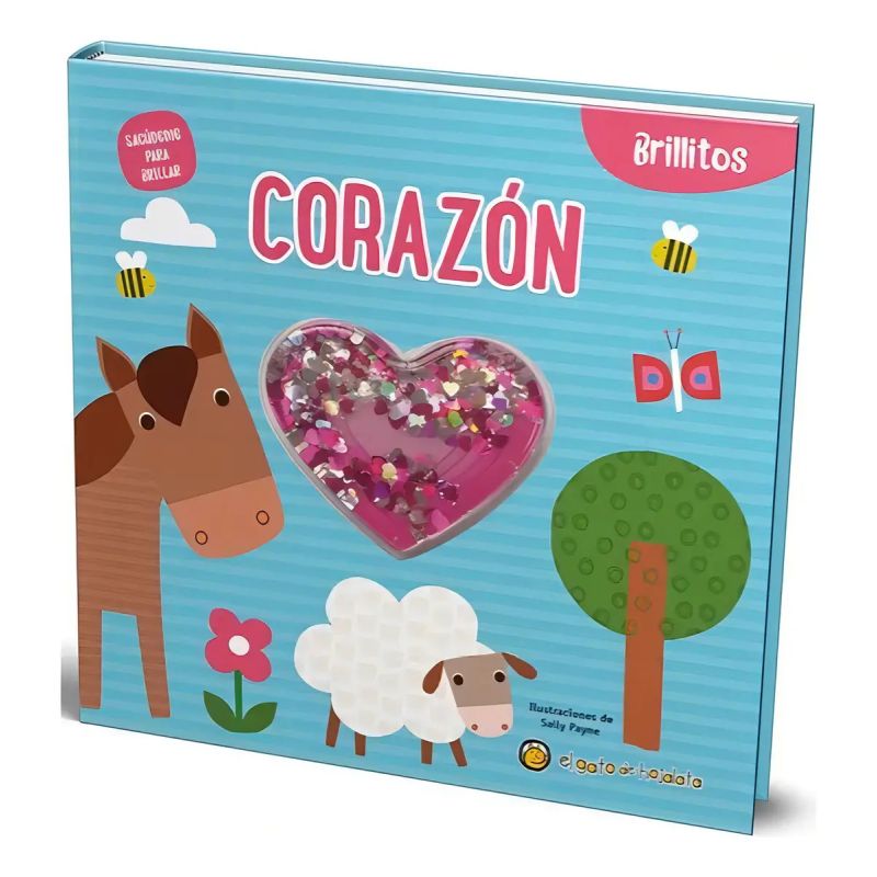 CORAZON - BRILLITOS - CARTONE (Nuevo)
