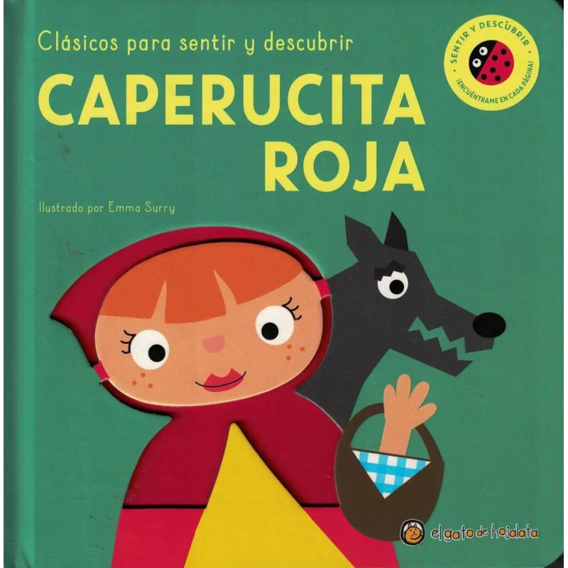CAPERUCITA ROJA - CLASICOS PARA SENTIR Y DESCUBRIR - CARTONE (Nuevo)