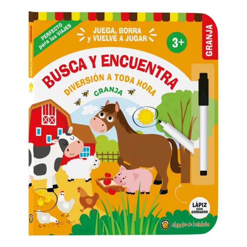 GRANJA, LA - BUSCA Y ENCUENTRA - DIVERSION A TODA HORA - CARTONE (Nuevo)