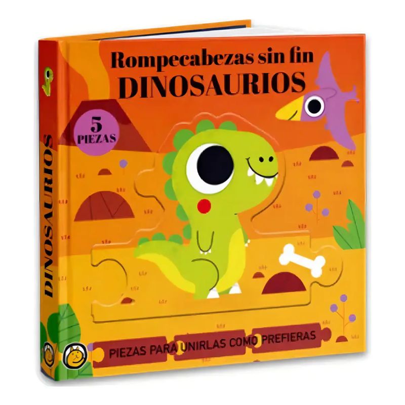 DINOSAURIOS - ROMPECABEZAS SIN FIN - CARTONE (Nuevo)