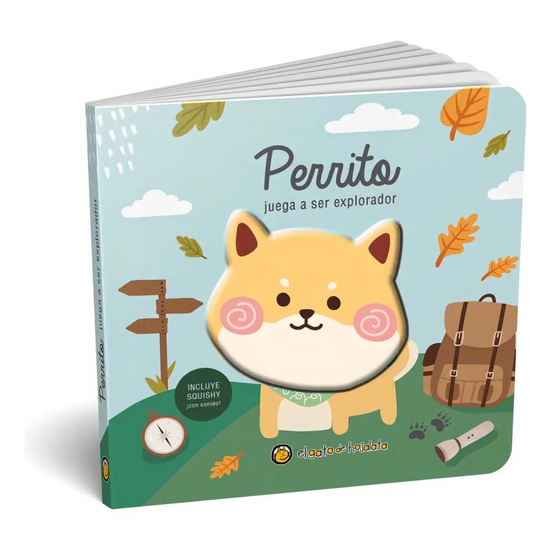 PERRITO JUEGA A SER EXPLORADOR - AMIGOS SQUISHY (Nuevo)