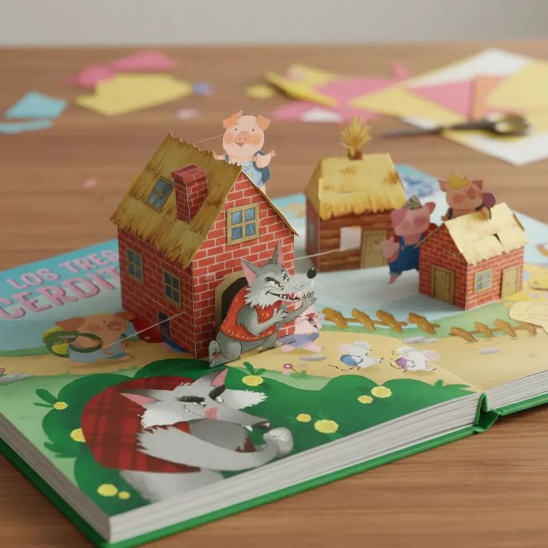 TRES CERDITOS, LOS - POP UPS CLASICOS INCREIBLES (Nuevo) - Miniatura 3