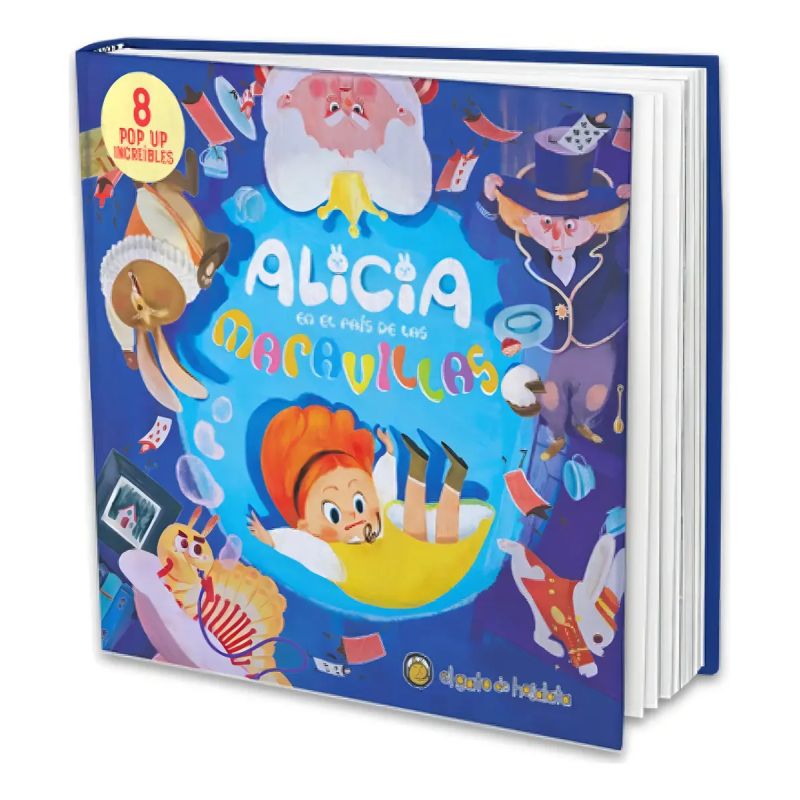 ALICIA EN EL PAIS DE LAS MARAVILLAS - POP UPS CLASICOS INCREIBLES - TD (Nuevo) - Miniatura 3