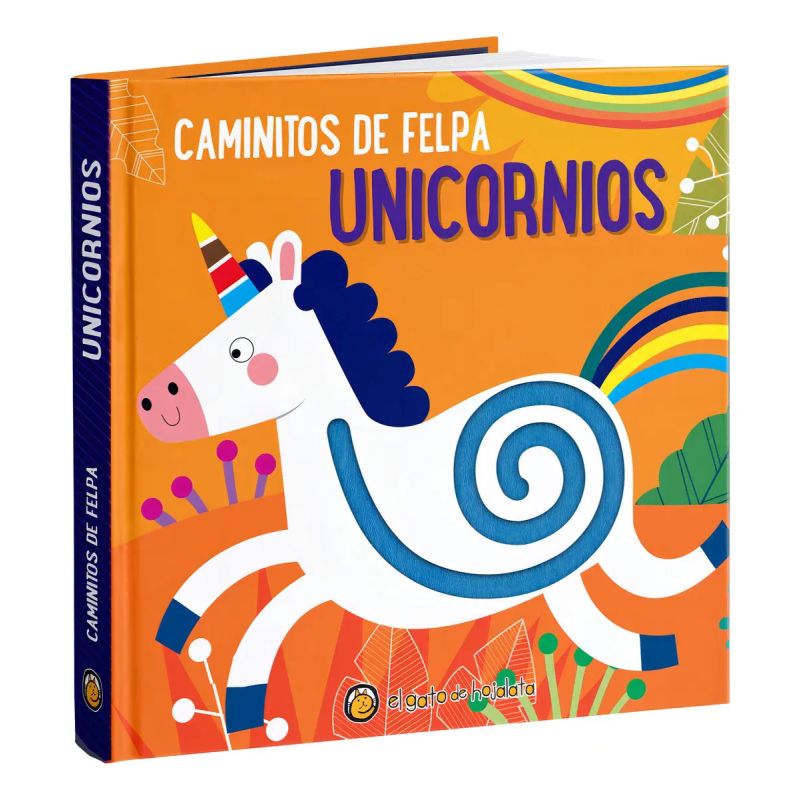 UNICORNIOS  - CAMINITOS DE FELPA - CARTONE (Nuevo)