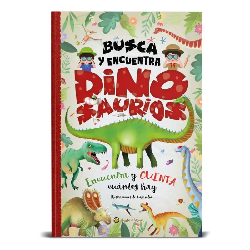 BUSCA Y ENCUENTRA DINOSAURIOS - ENCUENTRA Y CUENTA CUANTOS HAY - TD (Nuevo)