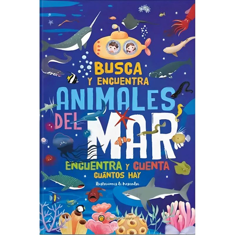 BUSCA Y ENCUENTRA ANIMALES DEL MAR - ENCUENTRA Y CUENTA CUANTOS HAY - TD (Nuevo)