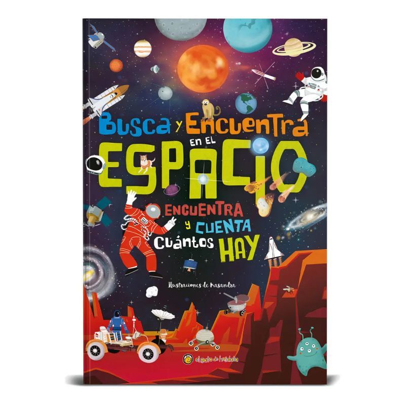 BUSCA Y ENCUENTRA EN EL ESPACIO - ENCUENTRA Y CUENTA CUANTOS HAY - TD (Nuevo)
