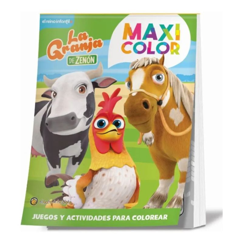 EXPLORANDO LA GRANJA - MAXI COLOR - LA GRANJA DE ZENON (Nuevo)