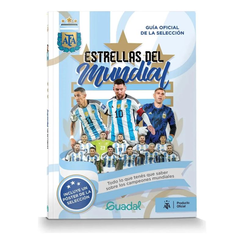 ESTRELLAS DEL MUNDIAL - GUIA DE LA SELECCION - FUTBOL AFA (Nuevo) - Miniatura 2