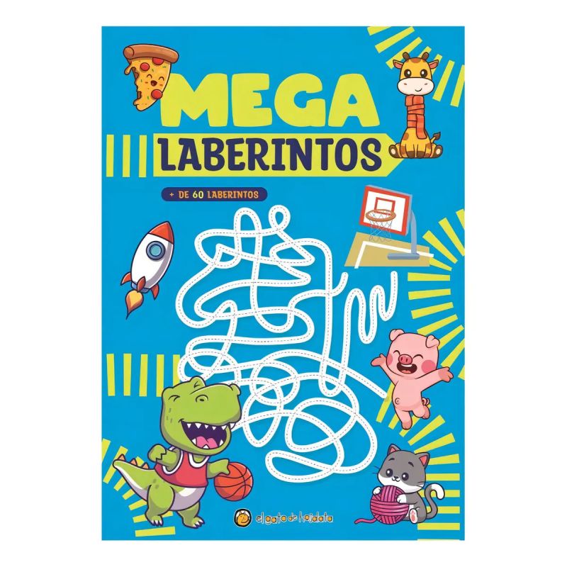 MEGALABERINTOS - MEGADIVERSION - + DE 60 LABERINTOS (Nuevo)