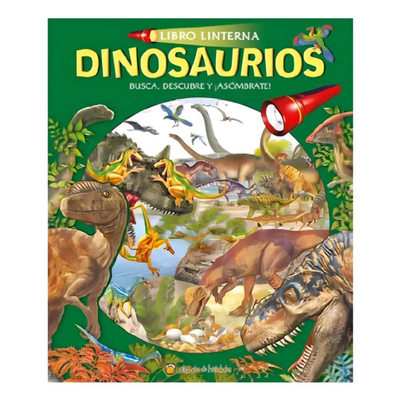 DINOSAURIOS - LIBRO LINTERNA - TD (Nuevo)