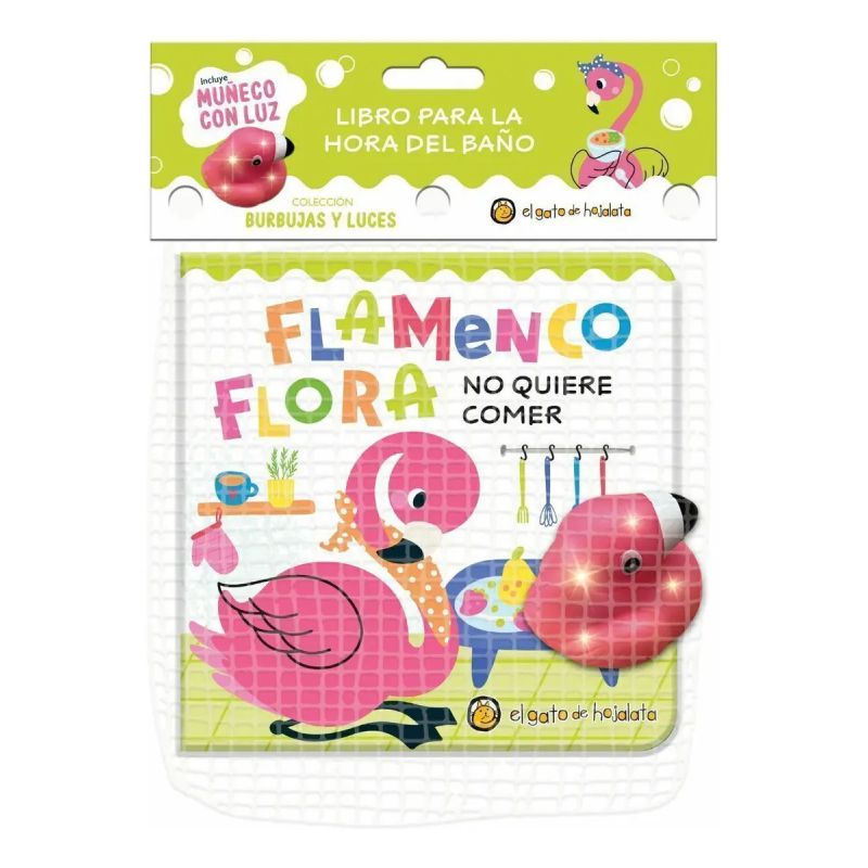 FLAMENCO FLORA NO QUIERE COMER - BURBUJAS Y LUCES (Nuevo)
