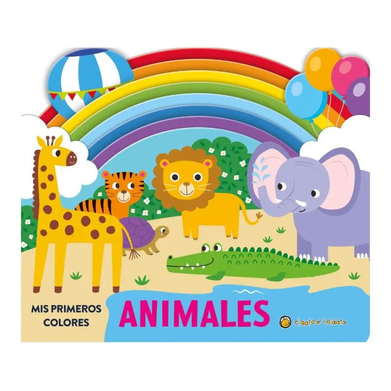 MIS PRIMEROS COLORES - ANIMALES - CARTONE (Nuevo)