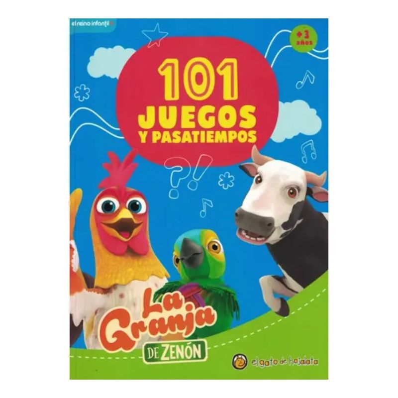 101 JUEGOS Y PASATIEMPOS - LA GRANJA DE ZENON (Nuevo)
