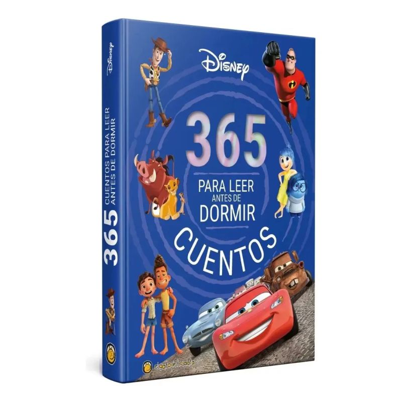 365 CUENTOS PARA LEER ANTES DE DORMIR DISNEY/PIXAR - TAPA AZUL - TD (Nuevo) - Miniatura 2