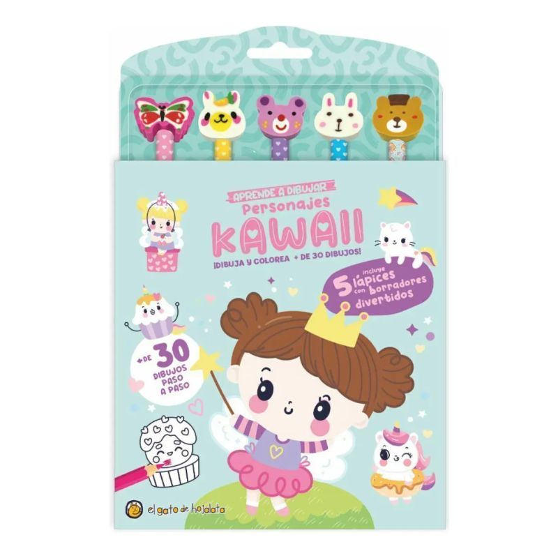 APRENDE A DIBUJAR PERSONAJES KAWAII (Nuevo)