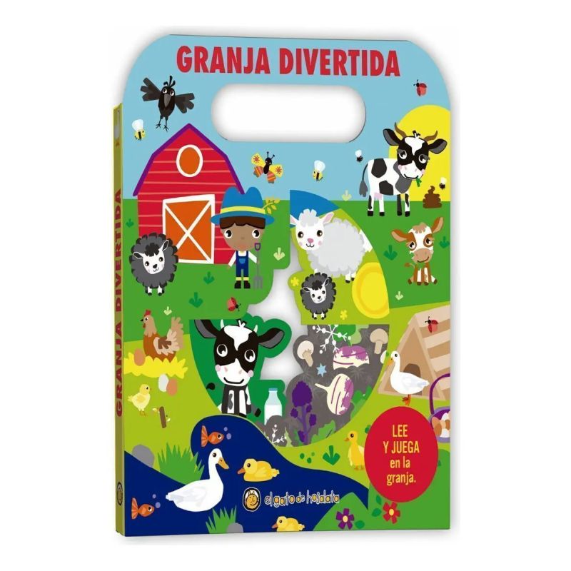 GRANJA DIVERTIDA - DESCUBRO EN VALIJITA - CARTONE (Nuevo)
