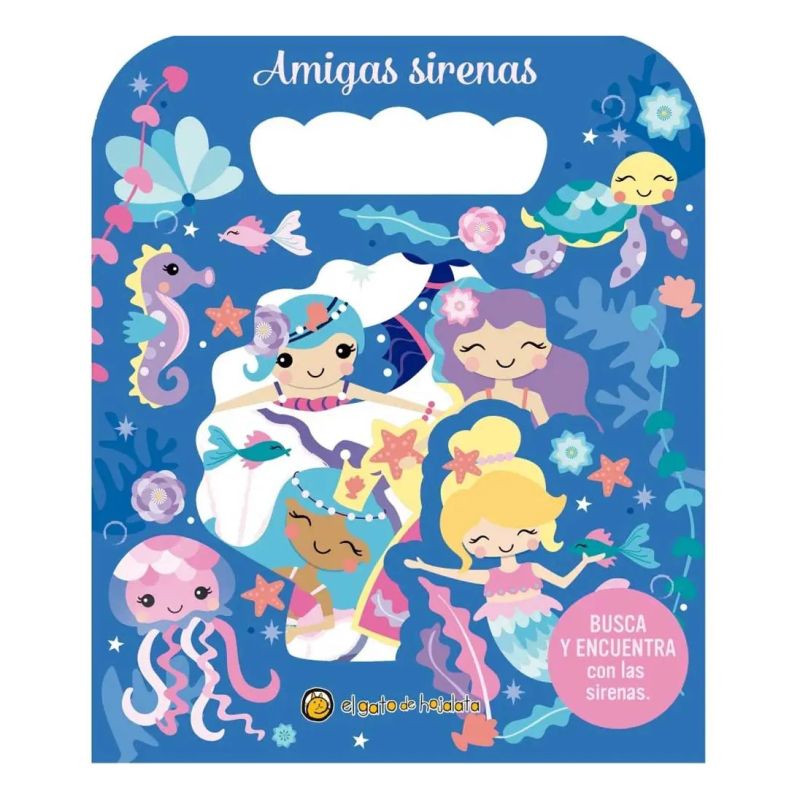 AMIGAS SIRENAS - DESCUBRO EN VALIJITA - CARTONE (Nuevo)