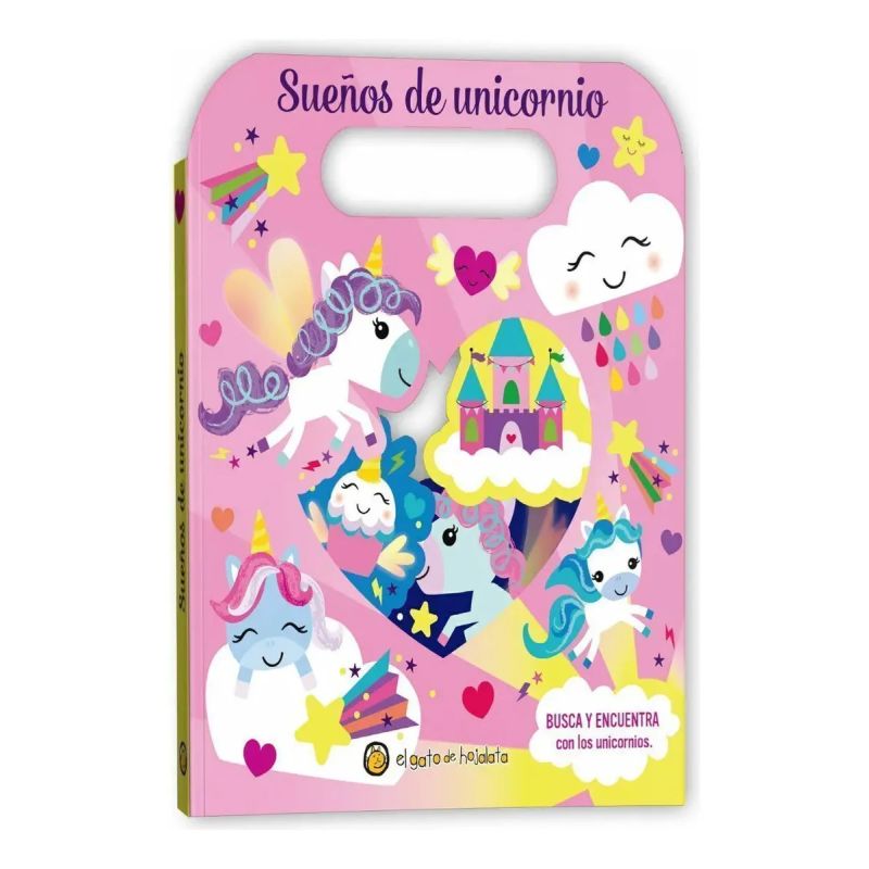 SUEÑOS DE UNICORNIOS - DESCUBRO EN VALIJITA - CARTONE (Nuevo)