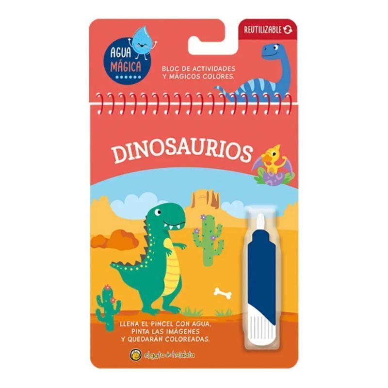 DINOSAURIOS - A JUGAR CON AGUA MAGICA (Nuevo)