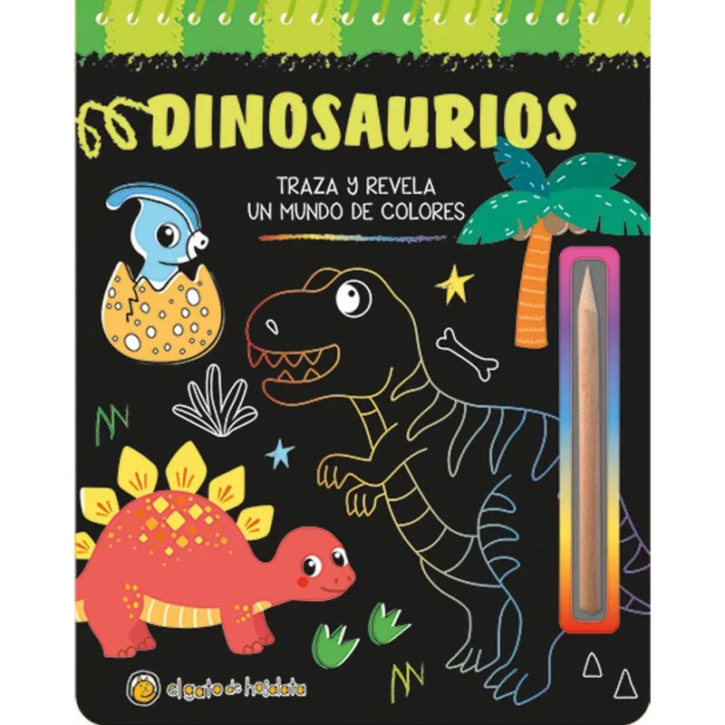 DINOSAURIOS - TRAZA Y CREA (Nuevo)