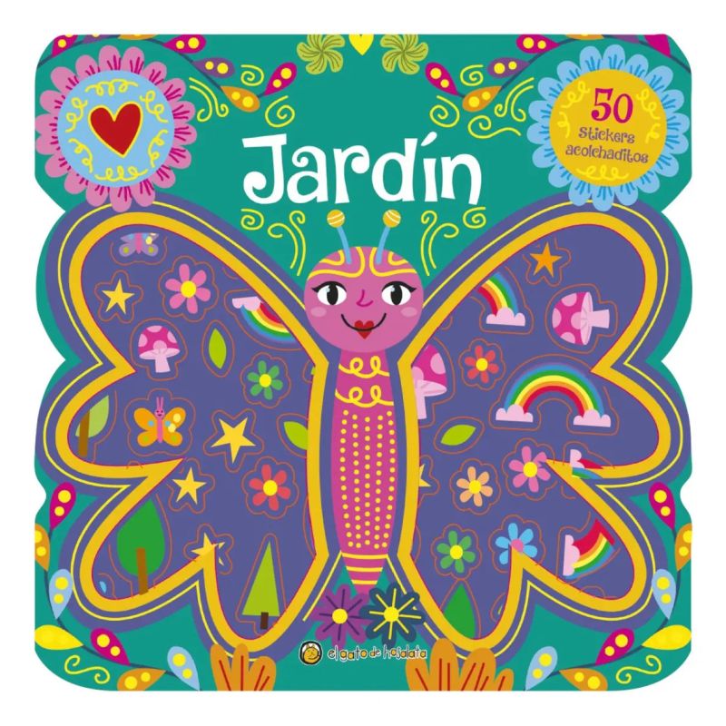 JARDIN - STICKERS ACOLCHADITOS (Nuevo)