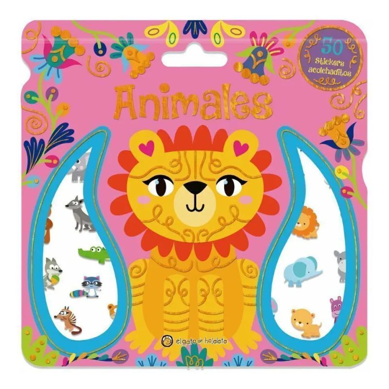 ANIMALES - STICKERS ACOLCHADITOS (Nuevo)