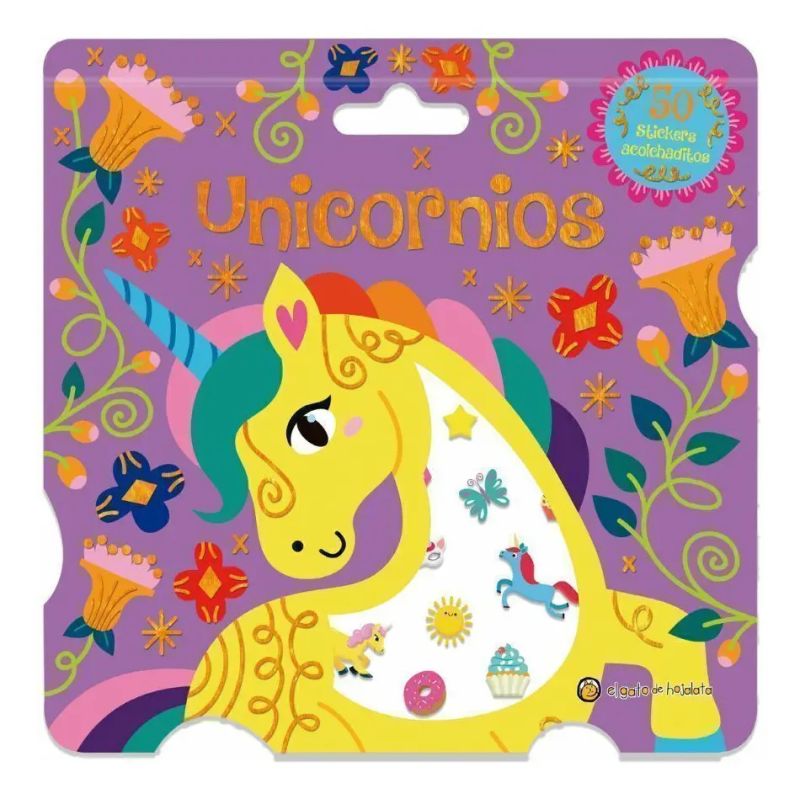 UNICORNIOS - STICKERS ACOLCHADITOS (Nuevo)