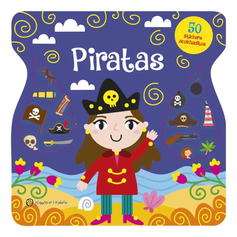 PIRATAS - STICKERS ACOLCHADITOS (Nuevo) - Miniatura 2