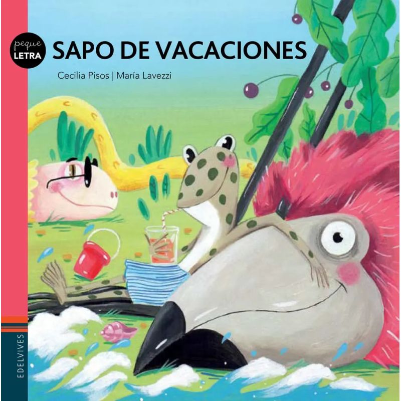SAPO DE VACACIONES - PEQUELETRA - MAYUSCULA (Nuevo)