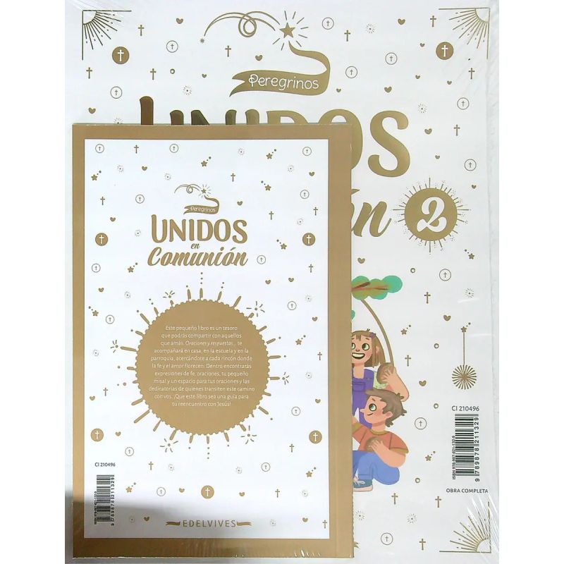 UNIDOS EN COMUNION 1 + 2 + CUADERNILLO ORACIONES Y RESPUESTAS PARA LA MISA - SERIE PEREGRINOS (Nuevo) - Miniatura 2