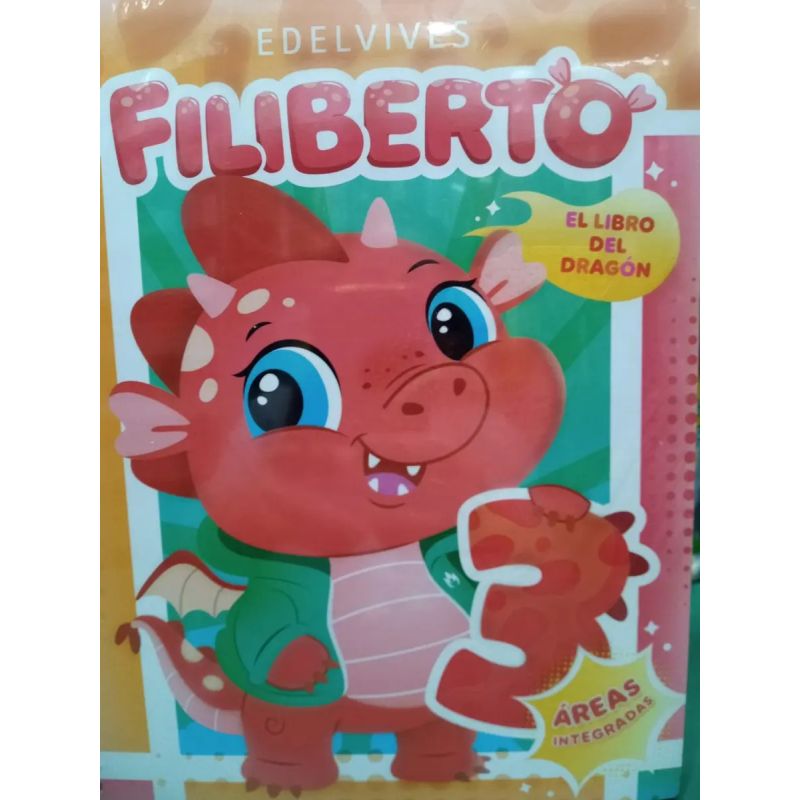 FILIBERTO 3 - EL LIBRO DEL DRAGON - AREAS INTEGRADAS (Nuevo)