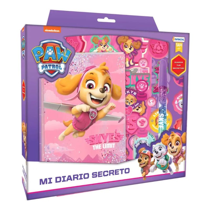 PAW PATROL - MI DIARIO SECRETO (Nuevo)