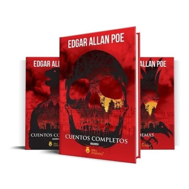 CUENTOS Y POEMAS COMPLETOS DE POE (3 VOLUMENES) (Nuevo) - Miniatura 2