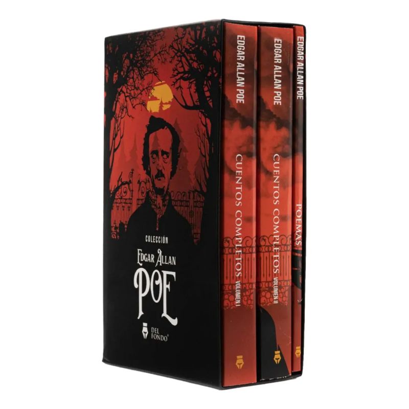 CUENTOS Y POEMAS COMPLETOS DE POE (3 VOLUMENES) (Nuevo) - Miniatura 6