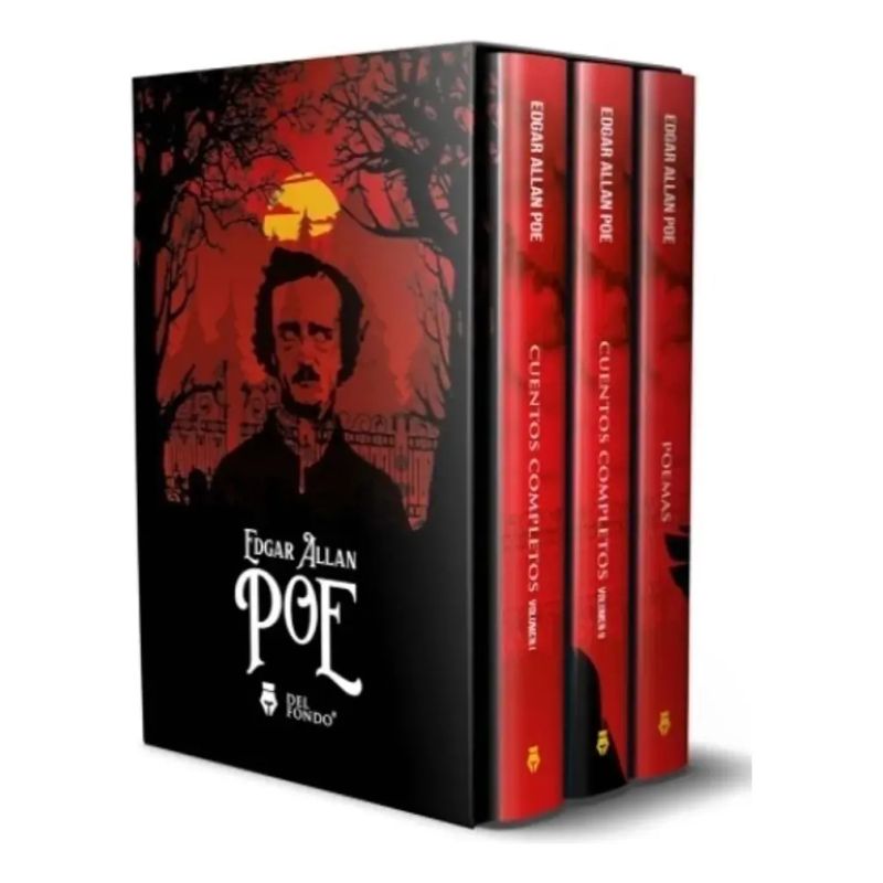 CUENTOS Y POEMAS COMPLETOS DE POE (3 VOLUMENES) (Nuevo)