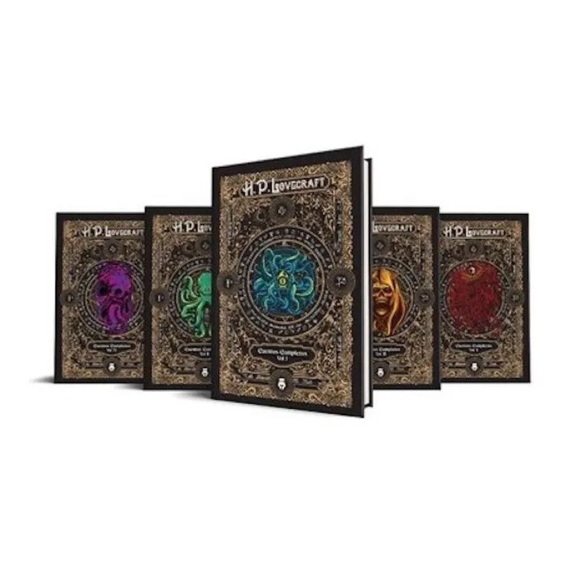 CUENTOS COMPLETOS - H.P. LOVECRAFT (5 VOLUMENES) (Nuevo) - Miniatura 2