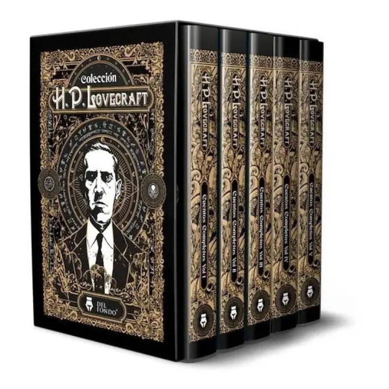 CUENTOS COMPLETOS - H.P. LOVECRAFT (5 VOLUMENES) (Nuevo)