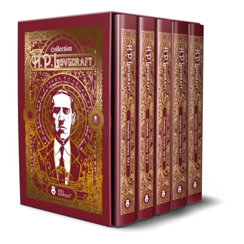 H.P. LOVECRAFT COLLECTION (BOX SET x 5) (Nuevo)