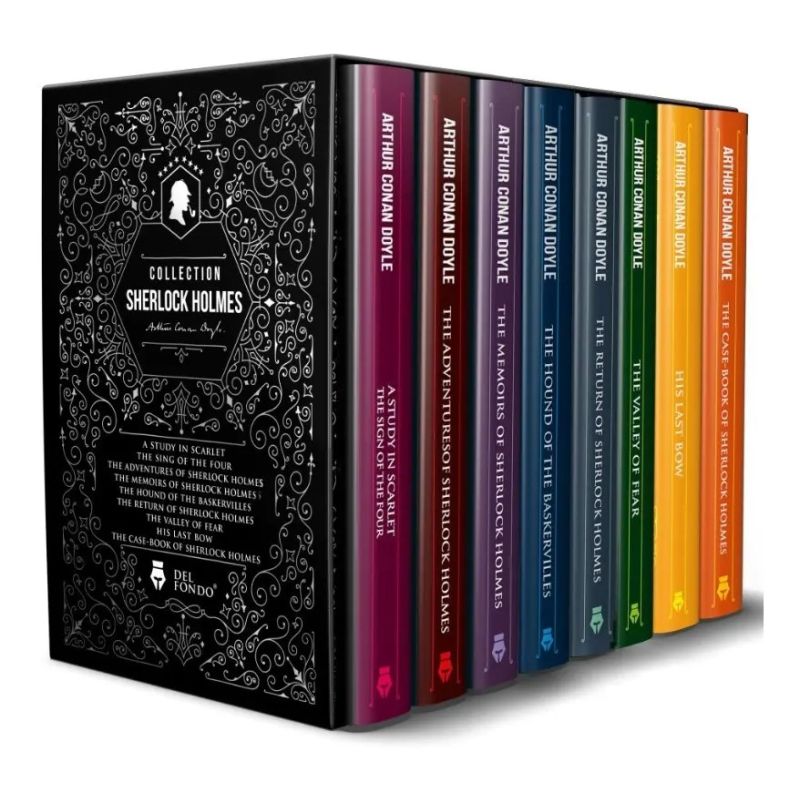 SHERLOCK HOLMES COMPLETE COLLECTION (8 VOL) (Nuevo)