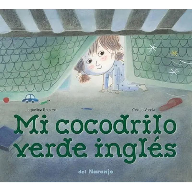 MI COCODRILO VERDE INGLES - LUNA DE AZAFRAN (MAYUSCULA) (Nuevo)