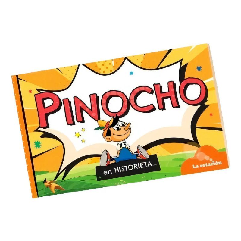 PINOCHO EN HISTORIETA - MHL NARANJA (Nuevo)