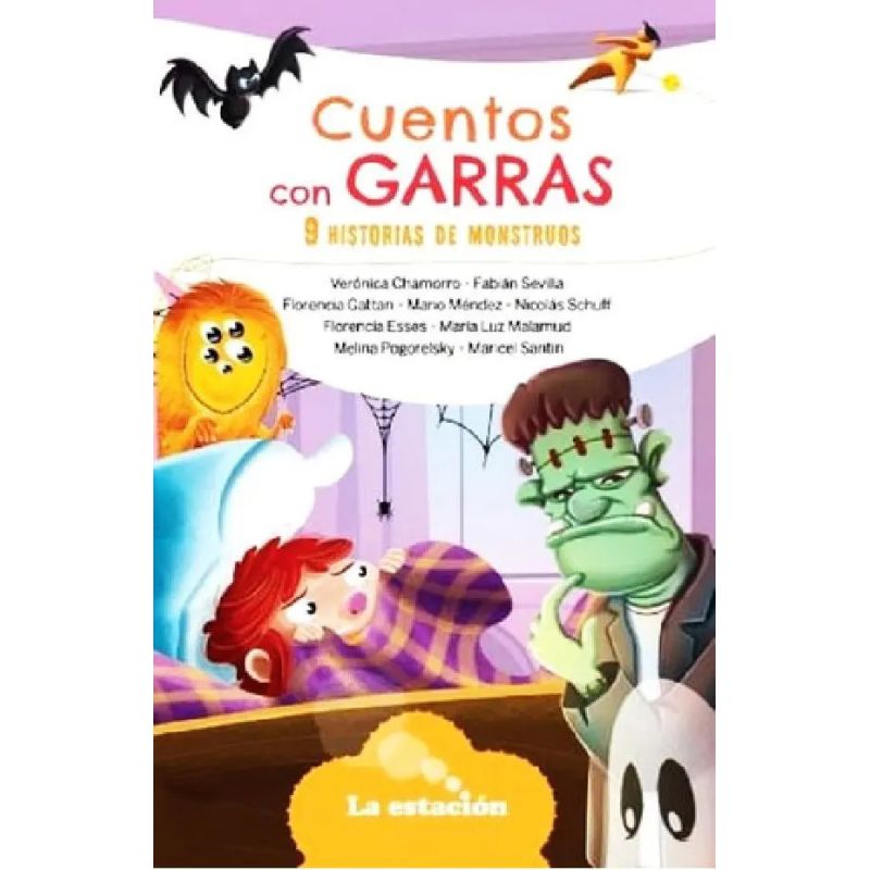 CUENTOS CON GARRAS - 9 HISTORIAS DE MONSTRUOS - MHL NARANJA (Nuevo)